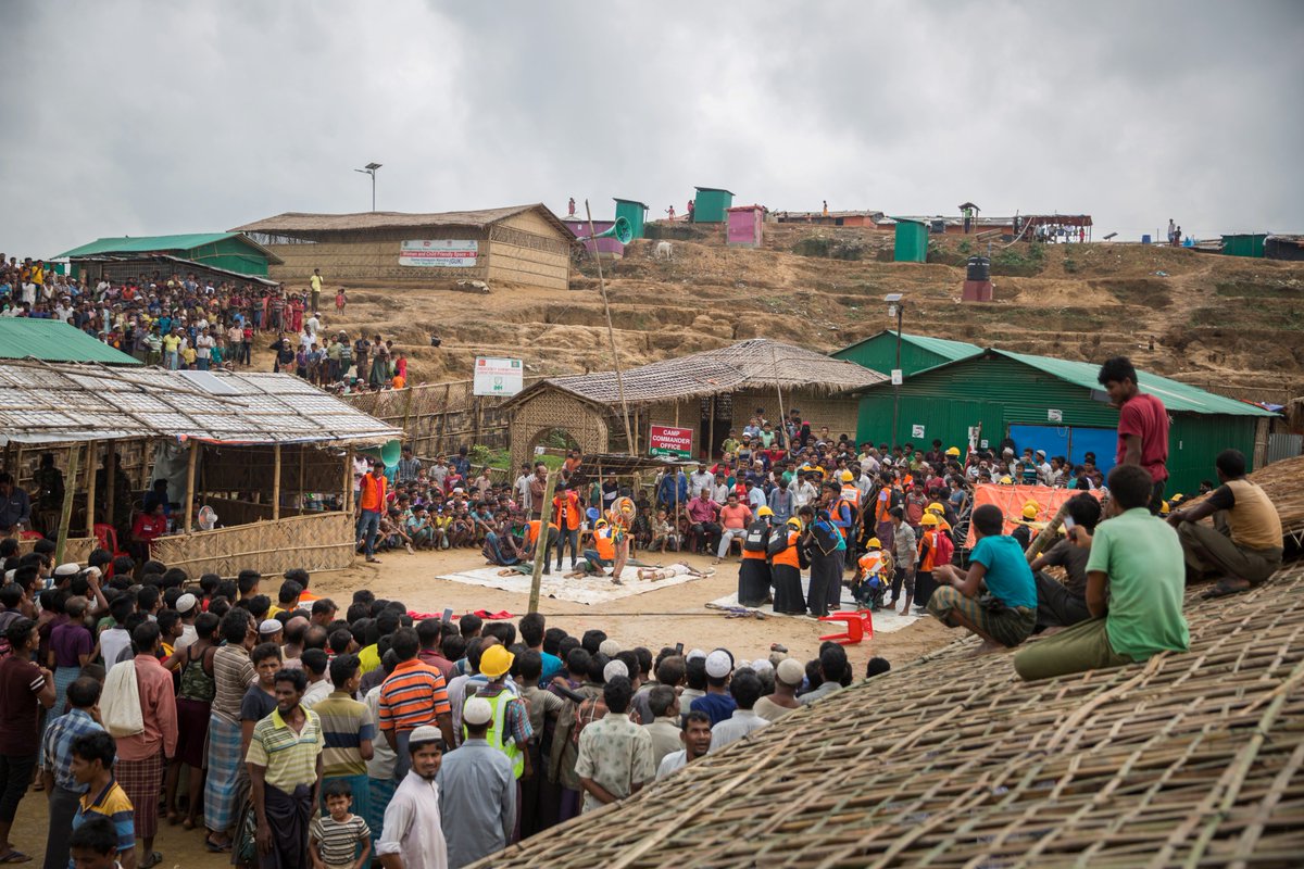 PrepareCenter's tweet photo. How do disaster preparedness and volunteers play a role in one of the largest and most complex humanitarian crises in Cox's Bazar #Bangladesh? Listen to the stories from the field at @ICRC_dc #podcast here 📲 https://t.co/v81dDctmv3 https://t.co/vKRmsHYJUE