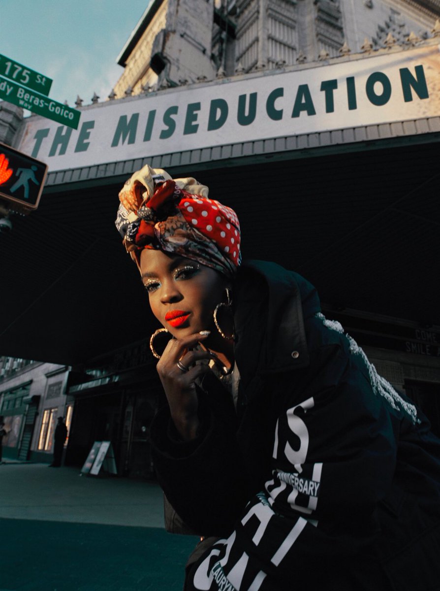 tfnow's tweet photo. 🖤✊🏾Lauryn Hill stars in @Woolrich FW18 ad campaign. 📸 Jack Davison https://t.co/5JkQ7w9y0p
