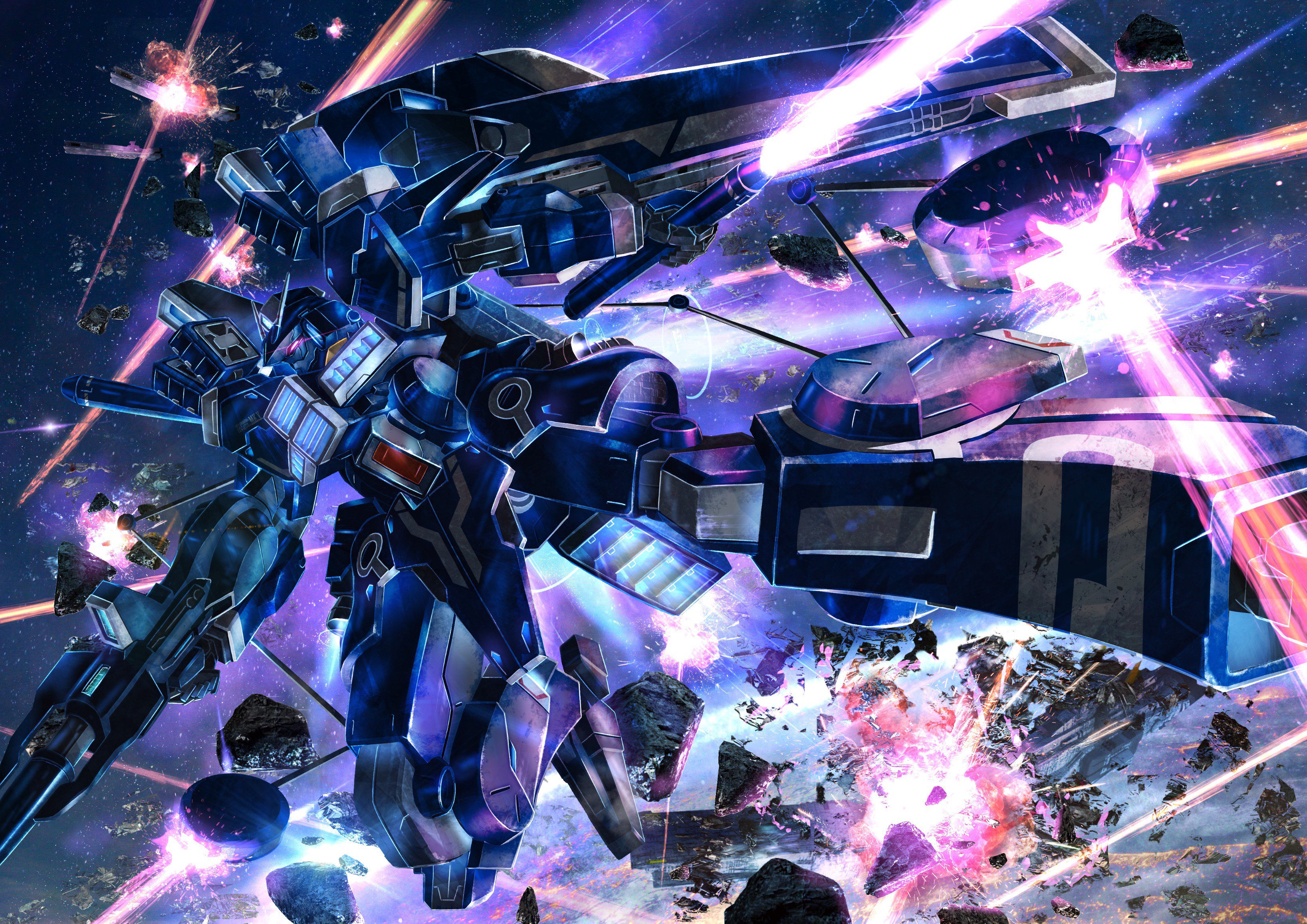 デラケン Gundam Sentinel から ガンダムmk を描きました 一年ぶりのリベンジ T Co Hkw0jvaydg Twitter