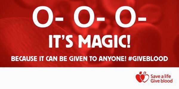 NHSStockportCCG's tweet photo. LOW BLOOD STOCKS #3WordsICannotStand @GiveBloodNHS If you are Blood Group O, your blood is urgently needed as well as B-. Visit https://t.co/FsrYqZWeTk to find your nearest donation centre. https://t.co/BVmKgK7oDl