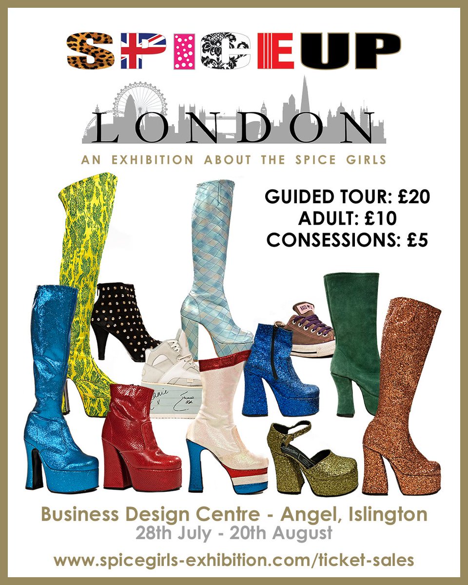 spice girls platform shoes