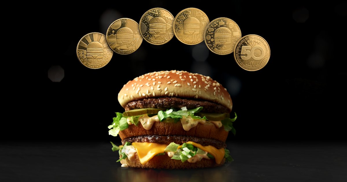 FintechSIN's tweet image. McDonald's is launching its own currency because of course buff.ly/2LPbq9W @McDonalds #digitalcurrency #MacCoin #crypto #cryptocurrency