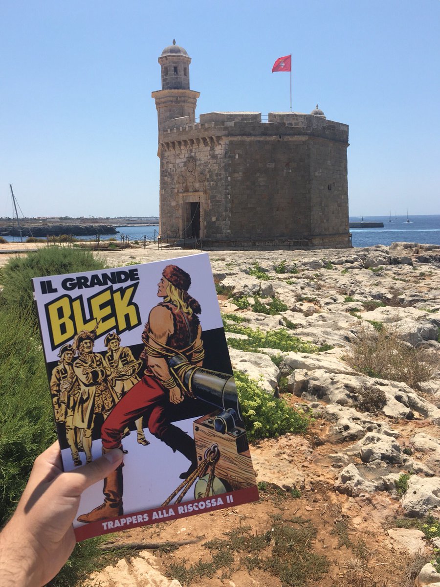 ifedizioni's tweet photo. BLEK N°2 💣💥

Da una valle in montagna a una fortezza sul mare…#Blek non ha limiti! 

👉 Oggi in edicola #IlGrandeBlek
 “Trappers alla riscossa II” 👈

Correte a comprarlo! 💪😉
#BlekConMe https://t.co/xg64YlpEfp
