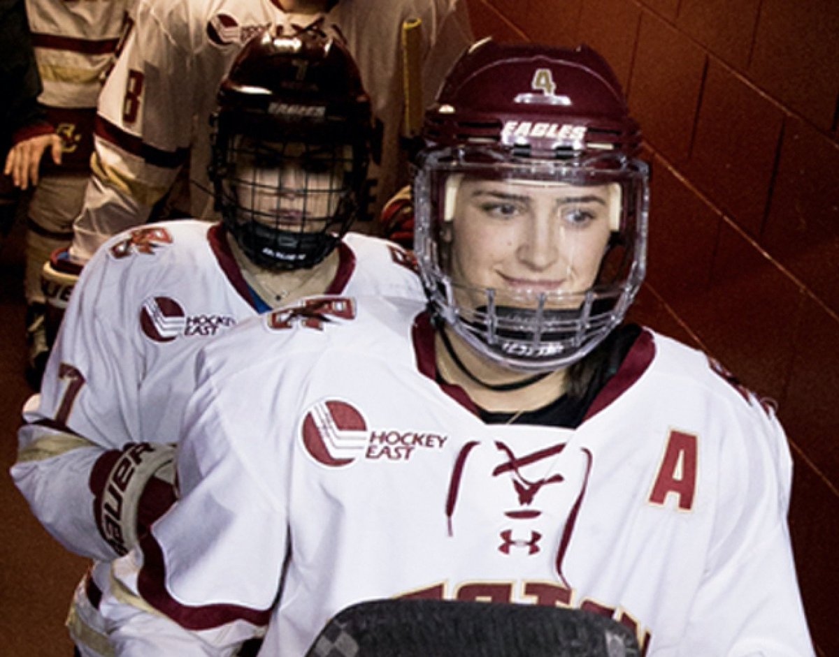 Boston College Women's Hockey tweet media
