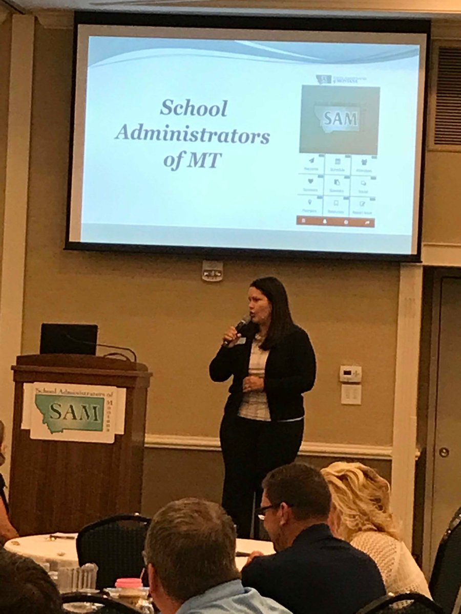 SAMMTKM's tweet photo. #SAMA18 gets underway with a welcome from SAM President Dr Laurie Barron!  ⁦@SAMMTKM⁩ ⁦@MTEDLeadership⁩ https://t.co/uKn7fzJwxe