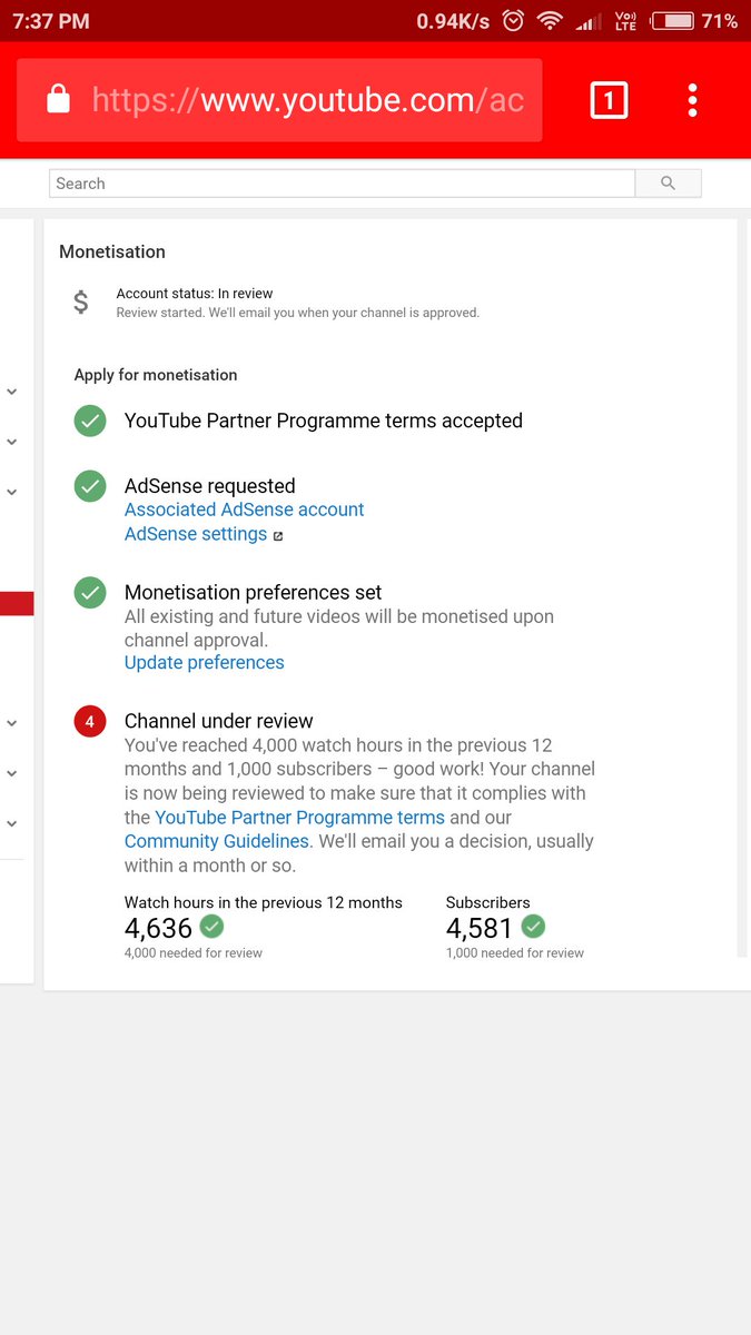 Teamyoutube Could You Share The Screenshot Of The Monetization Page From Creator Studio We Ll Look Into It Teamyoutube Could You Share The Screenshot Of The Monetization Page From Creator Studio We Ll Look Into It