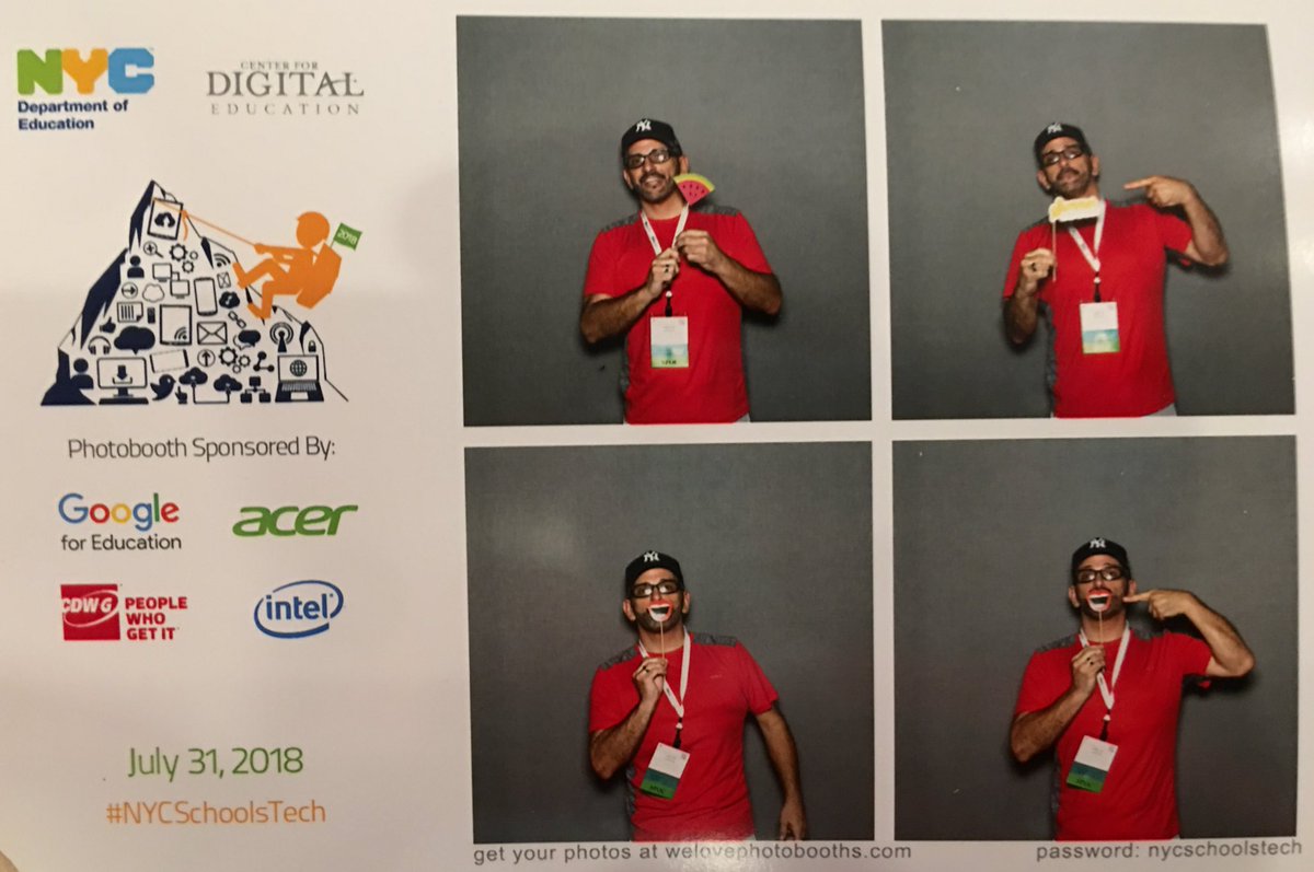 CeeGeeNY's tweet photo. #NYCTechSummit workshops, training, exhibits and more... so much fun learning and collaborating with other technology educators!! I β€οΈ attending this annual summit!! #NYCSchoolsTechSummit (July 31, 2018) https://t.co/rWVLotzGnA