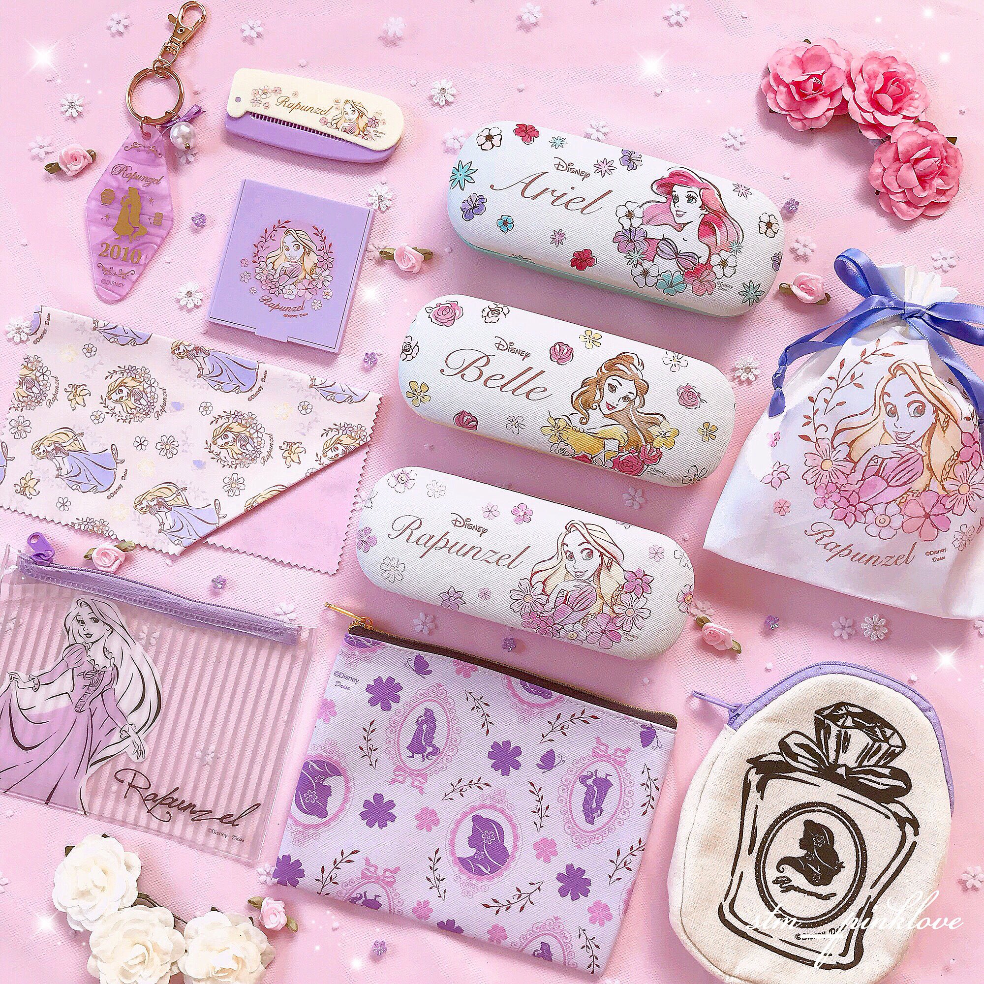 ୨୧ Satomi ୨୧ Twitterren ダイソー Daiso Sns の 新商品 ディズニープリンセスシリーズ なんと全て 100円商品 ラプンツェルとベル アリエルの３種類 詳しくは Instagram を 見にきてね Daiso ダイソー ディズニー T Co