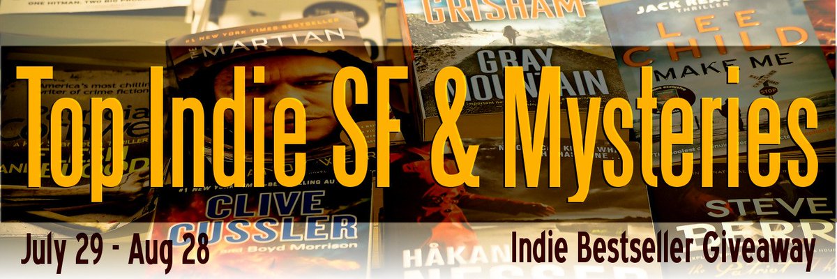 FREE: well over 100 sci fi &amp; mystery books that are steadily climbing the bestseller lists. Take advantage of this great promotional giveaway that ends August 28:  claims.instafreebie.com/gg/H4gcmfKPfip… #sciencefiction #freebies <a href="/SciFiNow/">SciFiNow</a> <a href="/DailySF/">Daily ScienceFiction</a> <a href="/SpecFicMedia/">SpecFicMedia</a> #books