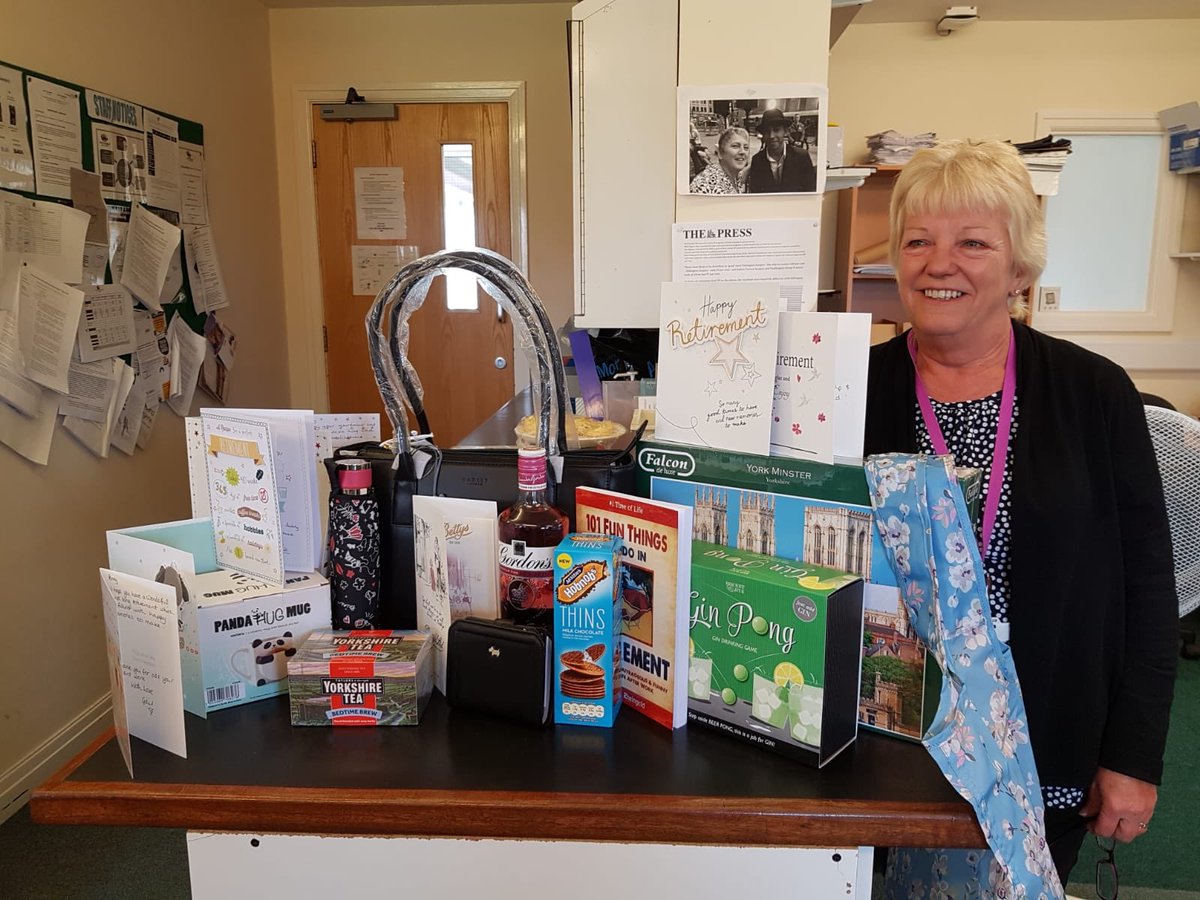 We are saying a sad farewell to Penny today. She has chosen to retire after working at Stillington Surgery for 13 years. Thank you for all your hard work, you’ll be missed. Enjoy your retirement xx From all the team at Stillington #retirement #mondayliein