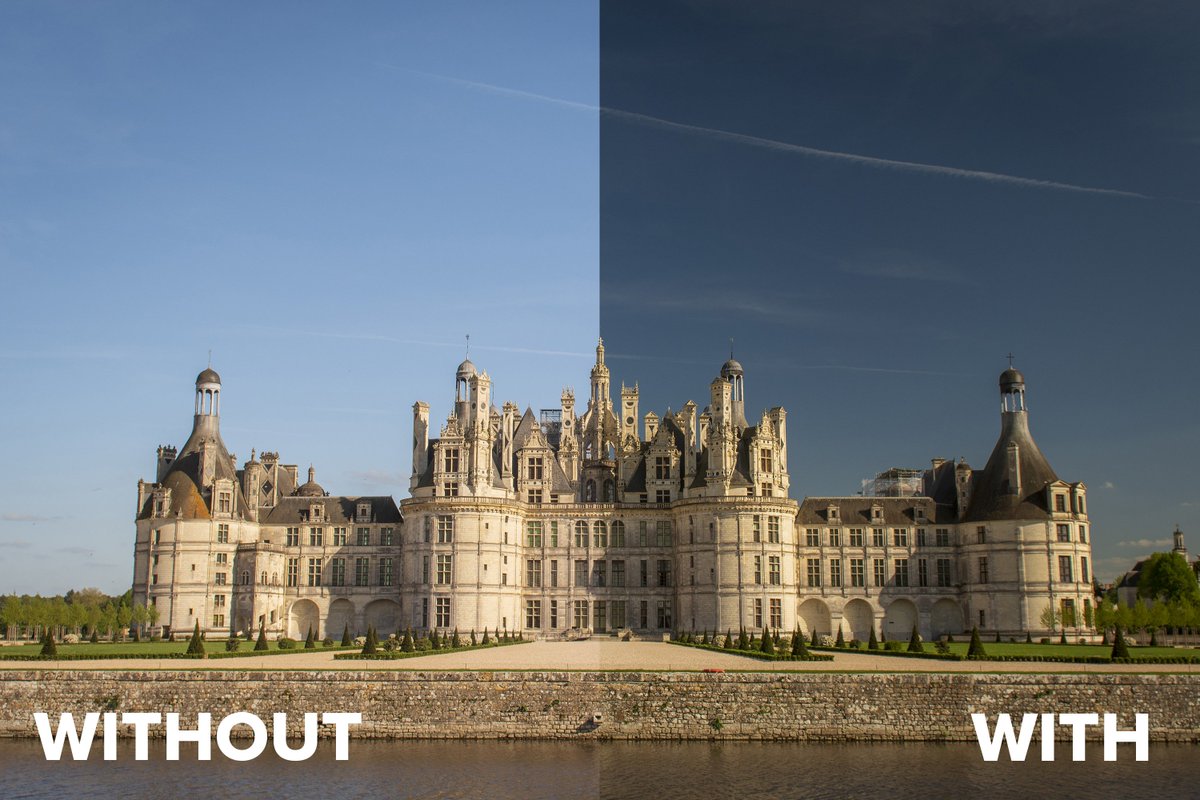 ToursAperture's tweet photo. Ever wondered what does a polariser filter actually does?

https://t.co/F6KsoN51JD https://t.co/jOCDA5y1Gr