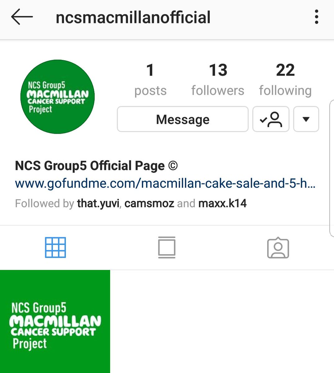 AlexChorley4's tweet photo. Go follow our NCS macmillan charity Instagram page to keep up with our NCS project over the next couple of weeks.
#ncs #macmillancancersupport #macmillan #brackleyfc #sponsorship https://t.co/NfgxiS35cb