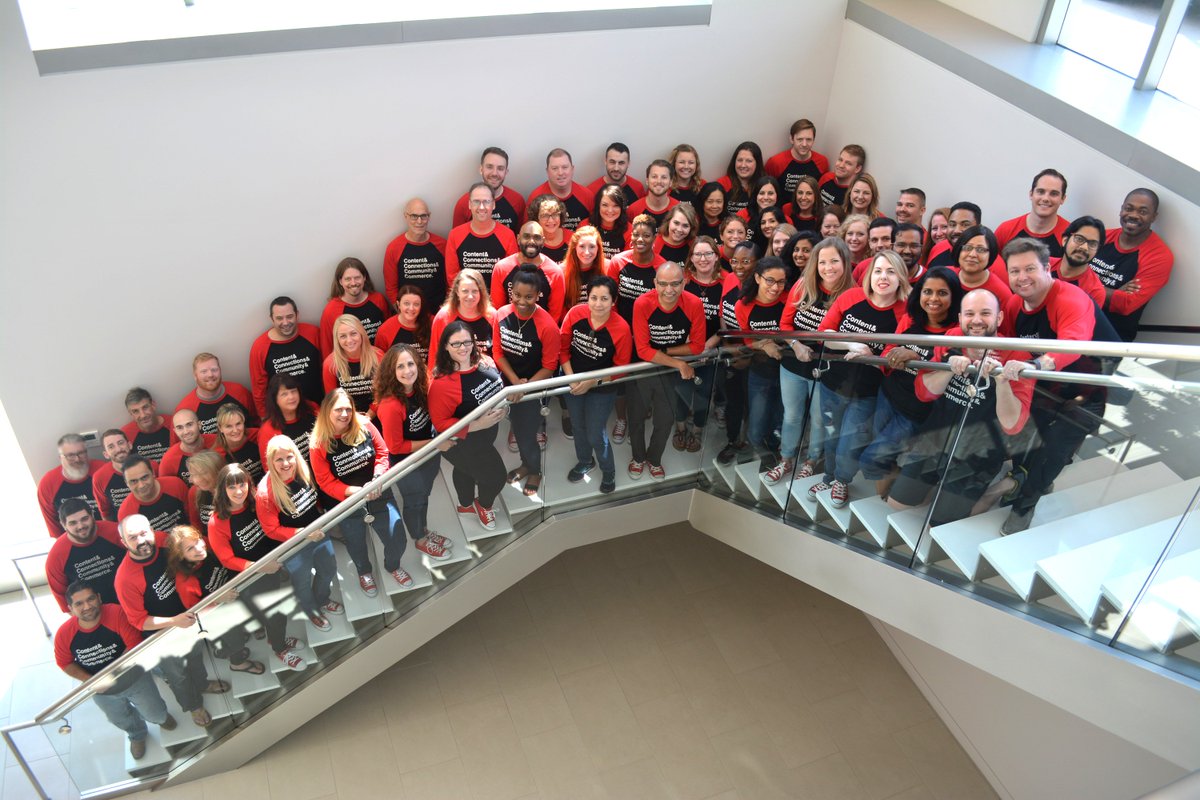 PersonifyShow's tweet image. Have you seen our newest team photo from #a2zweek? Check out a cool time-lapse video clip on our blog for a peek into how it was shot! #teamwork #success #eventprofs #winning blog.a2zinc.net/2018/07/31/a2z…