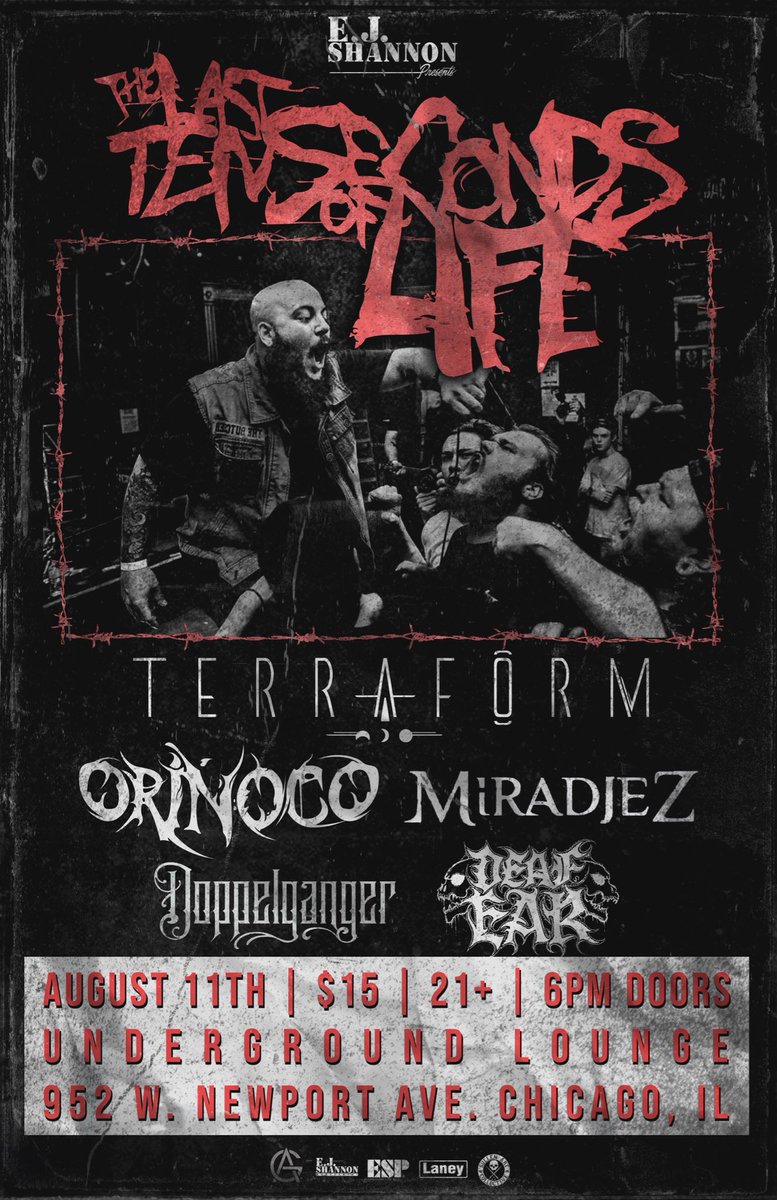 ejpresents's tweet image. August 11th at The Underground Lounge

@TLTSOL,Terraform, Orinoco, @miradjez, @DoppelgangerQC, Deaf Ear

Retweet!!!