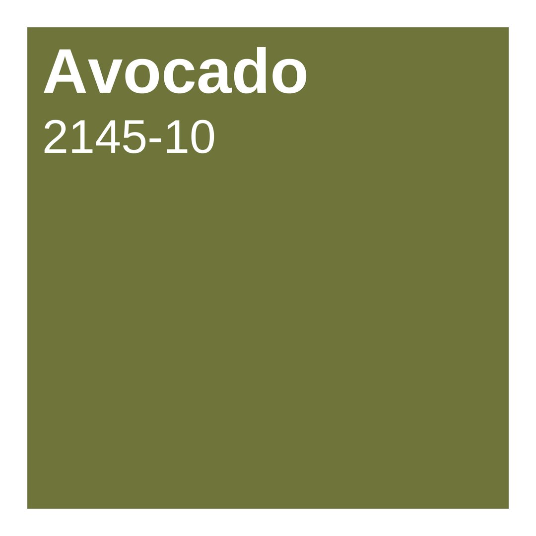 paintshopcanada's tweet image. Happy National Avocado Day! 🥑 Enjoy this super food on your salad, toast... and now on your wall with Avocado 2145-10 by Benjamin Moore. #NationalAvocadoDay #paintcolour