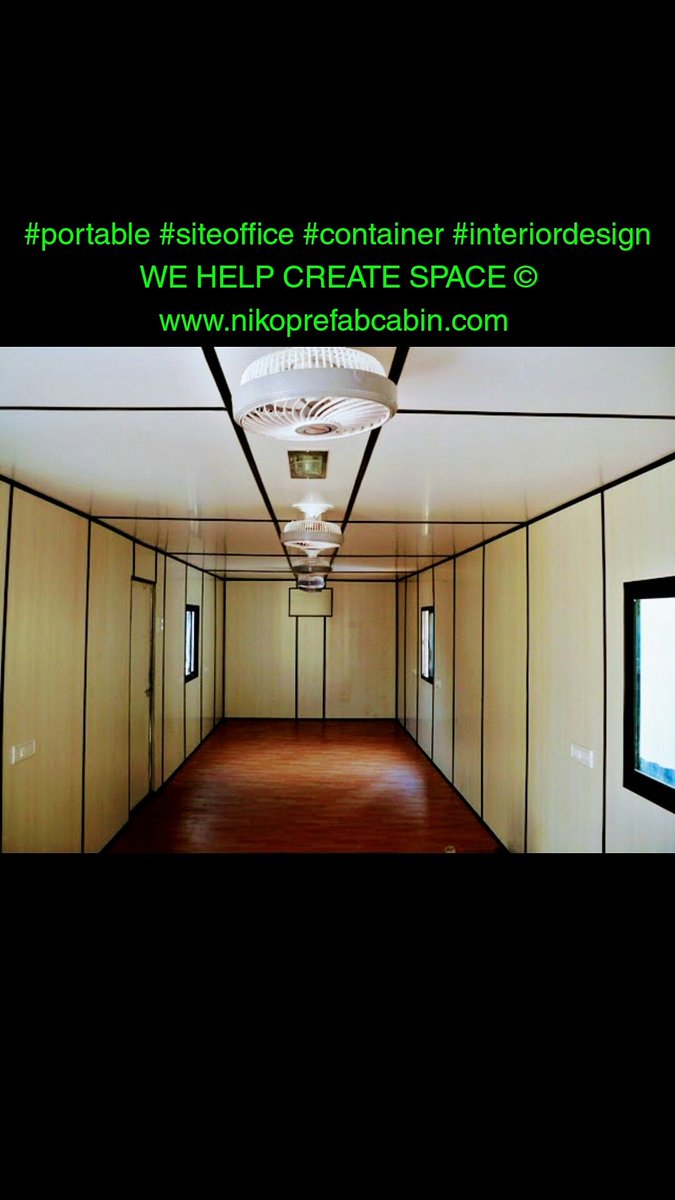 We are one of the leading manufacturer of #portacabin #containers #securityguardcabins #siteoffices #shippingcontainer #greenhome #greenhomesolutions
WE HELP CREATE SPACE ©
For more information please reach us
nikoprefabcabin.com