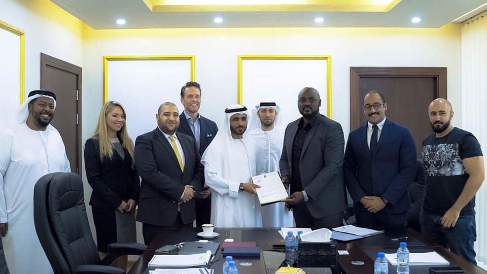3TechSummit's tweet image. AEBICON Group DMCC signed a partnership agreement / MOU with the private office of His Highness Sheikh Hamdan Bin Mohammed Al Nehayan who endorsed our upcoming event #3TECHSummit
15th Ocotber 2018. Save The Date!!!
#Blockchain #ArtificialIntelligence #InternetOfThings