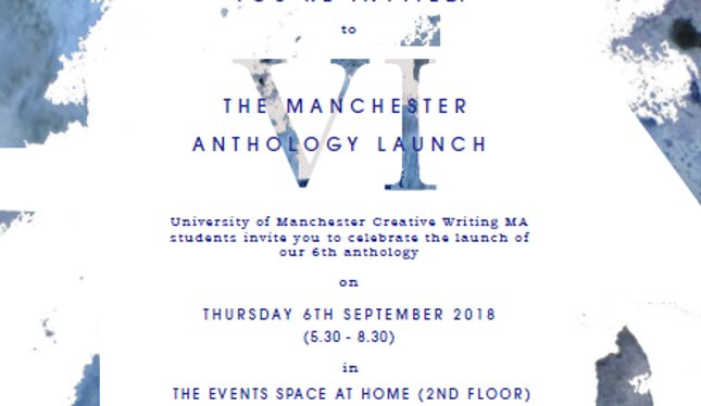 newwritingMCR's tweet photo. .@WomensPrize winner and senior lecturer @kamilashamsie highlights the talent of MA students @newwritingMCR in the foreword of #mancthology. Limited tickets – link will be emailed in next few days. https://t.co/0wNUh5x0Vm