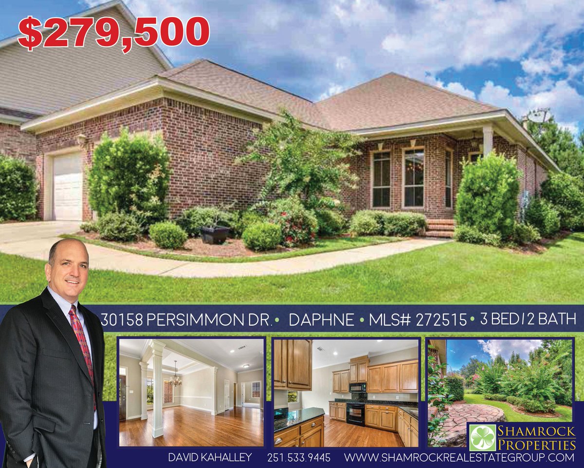 ShamrockHomesAL's tweet photo. Just Listed in Daphne! Call us to take a look! 251.533.9445 https://t.co/DKNsKOjaIm