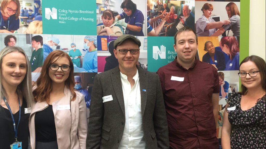 IanUnitt's tweet photo. Fantastic day representing students at the #RNLDSummit today @powwow22 @_McLoughlin @wlvuni_LD @wlv_uni @KUStGeorges @RCNStudents @councilofdeans @zoe_eccleshall @lidnan_ @WeLDnurses https://t.co/oUR8GA5Ggc