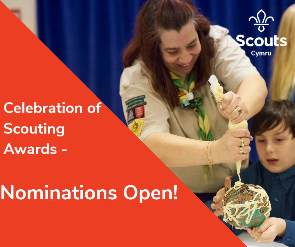 Do you know any of these;
-An amazing volunteer? 
-An outstanding trustee? 
-A group which has done something exceptional? 
-Someone who has made a huge impact in their community? 
-A fellow volunteer who has inspired you? 
Then nominate them for an award! scoutscymru.org.uk/news/scoutscym…