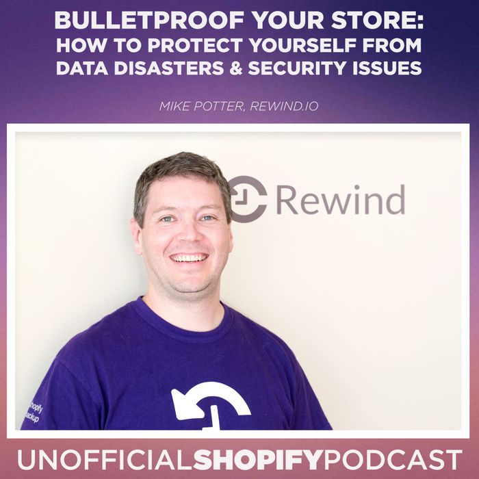 shopifypodcast's tweet photo. [NEW EPISODE] Bulletproof Your Store Against Data &amp; Security Disasters

If you break your store - whether it's your fault or not - what's your crisis plan? How will you get your site back to normal?

In today's episode, we break it all down...
☞ https://t.co/NjYm4FF3Ig https://t.co/cw2j36TjPV