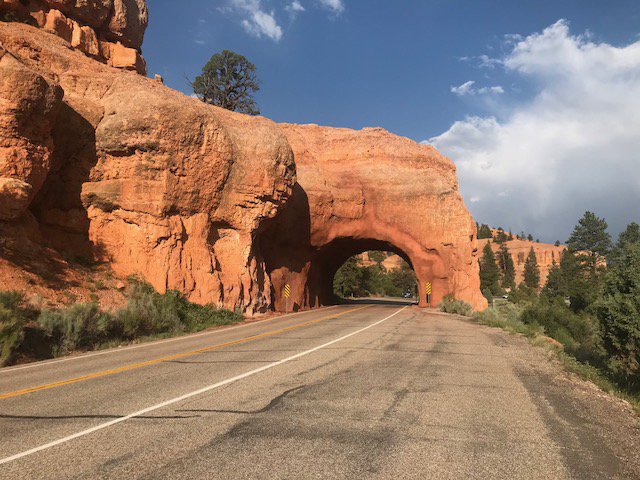 FunRoadsTV's tweet photo. #FunRoads reporter Al Magallon is heading to the Black Hills of South Dakota for the 78th edition of the Sturgis Motorcycle Rally @Sturgisrally. Al and a group of vets on classic Indian Motorcycles started their run in Vegas & are passing through Utah today. More to come! https://t.co/liuuKUwrlf