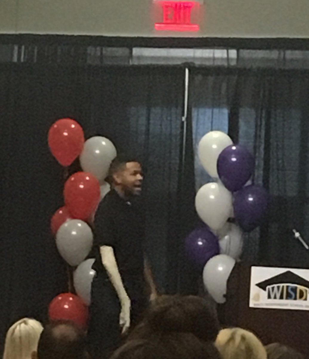 sarahpedrotti's tweet photo. Thank you, @inkyjohnson for the amazing message today. My job is not to change a person, but to give them excellence. #WacoISD #AllDayEveryday #TransformationWaco https://t.co/bbgEEJqVlP