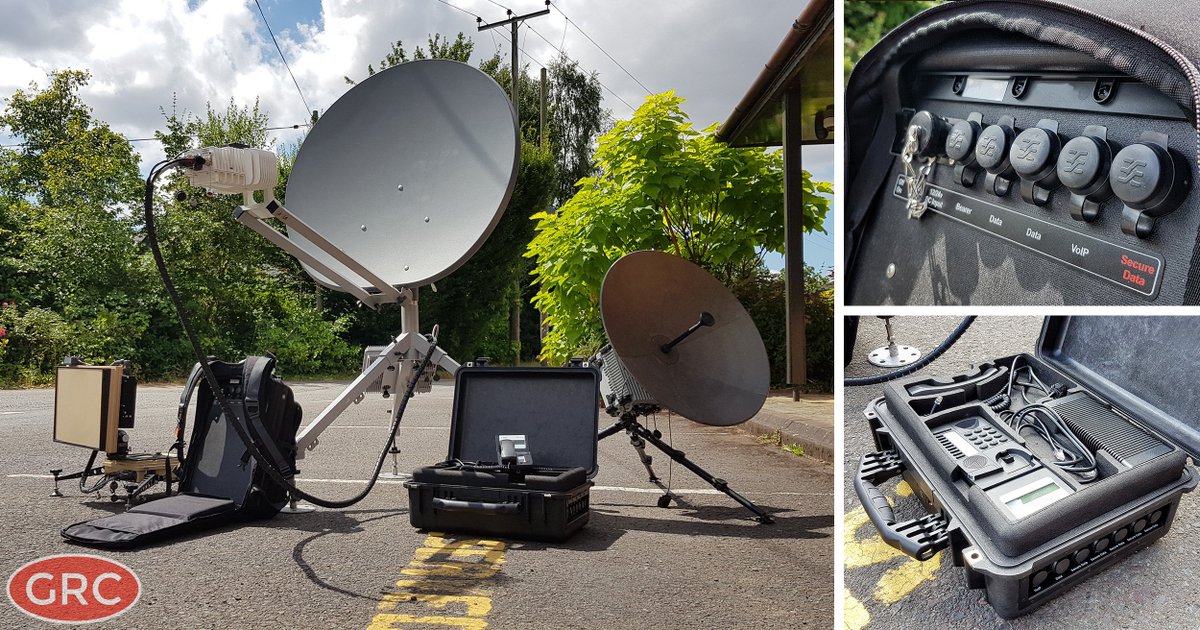 Great to have #summer back and perfect for training on some world leading #Satellite Terminals from <a href="/TampaMicrowave/">TampaMicrowave</a> and <a href="/paradigmcomms/">Paradigm</a> as well as GRCs #SCYTALE+ and SCYTALE+ (V) #secure comms solutions. Thanks to all who attended for the positive feedback and glad you enjoyed it!