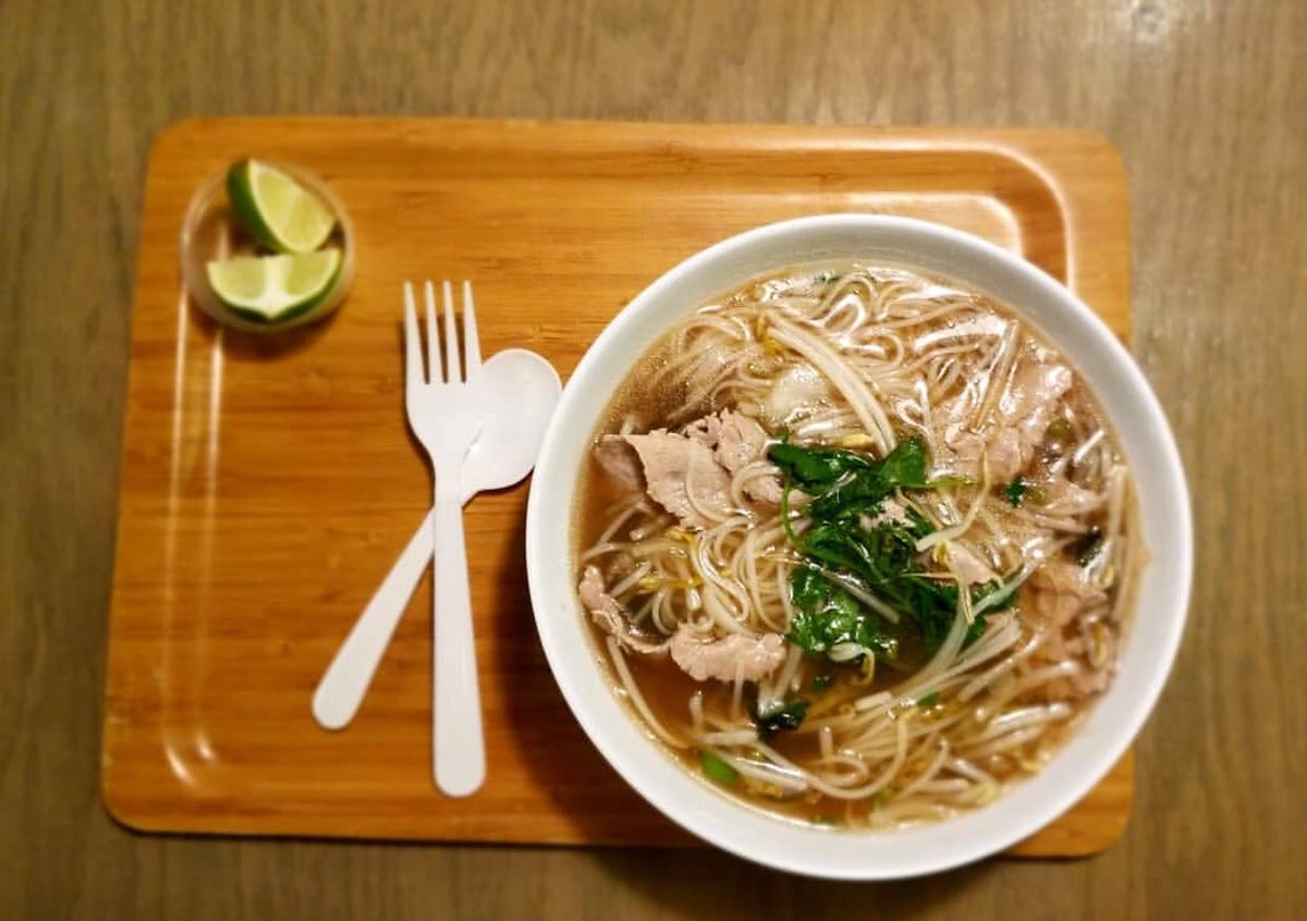 Rainy pho vibes today. 🌧🍲 #61pho