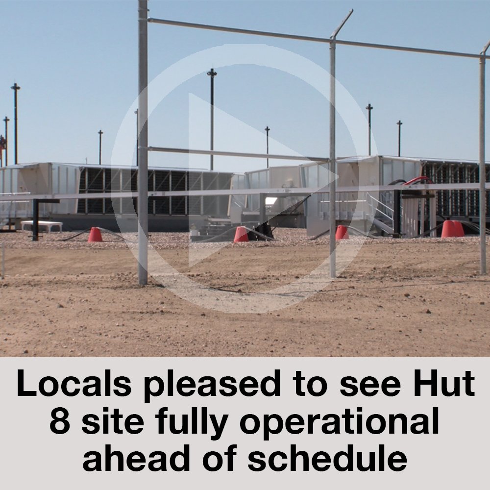 Hut 8 Mining On Twitter Locals Of Medicine Hat Alberta Are Please - 