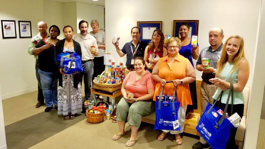 prms's tweet photo. As part of our #SummerOfSharing, PRMS organized a food drive to benefit our neighbors in need through the Arlington Food Assistance Center. @AFACfeeds distributes groceries to nearly 2,200 families each week. https://t.co/MGahgnA7JW