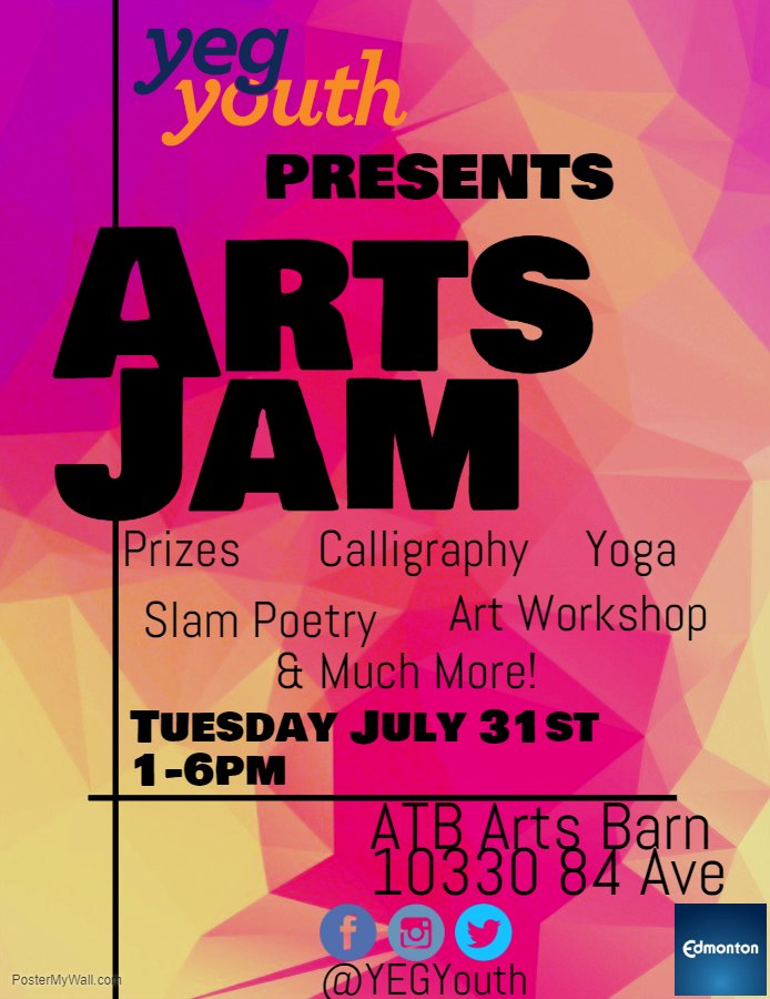 Yeg Youth Programs On Twitter Today S The Day Join Us At The