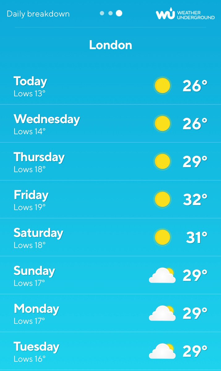WeatherCows's tweet photo. It's been nice having the chance to sit down for few days🌧 But it looks like we will be standing all week in London ☀️ P.S. I look amazing on that screen🤭 -A⭐
#WeatherForecast #WeatherApp #Weather #Forecast #WeatherCows https://t.co/koDyxOeHny