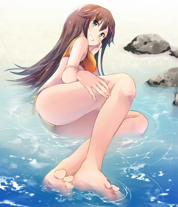 浜辺のユッキ
#姫川友紀 