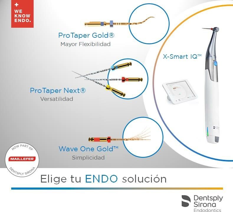 DentsplyArg's tweet image. Usted ya eligio su ENDO solucion? #protapernext #protapergold #waveonegold #xsmartiq