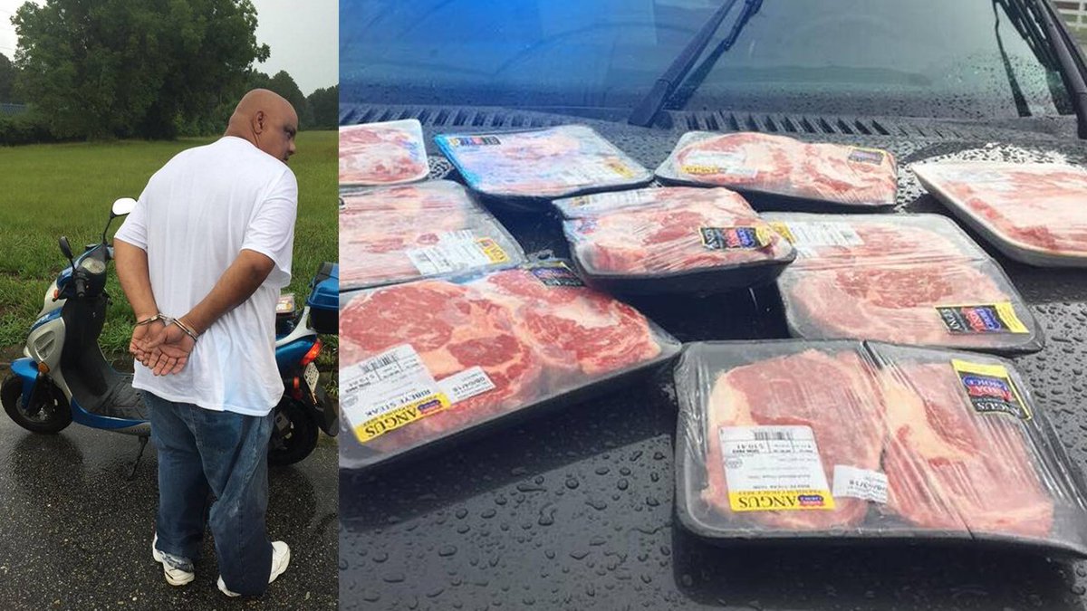 Cops catch man who shoved 10 steaks down his pants at Walmart and then fled on moped bit.ly/2LR1We9?utm_so… https://t.co/Sy33RWbmhY
