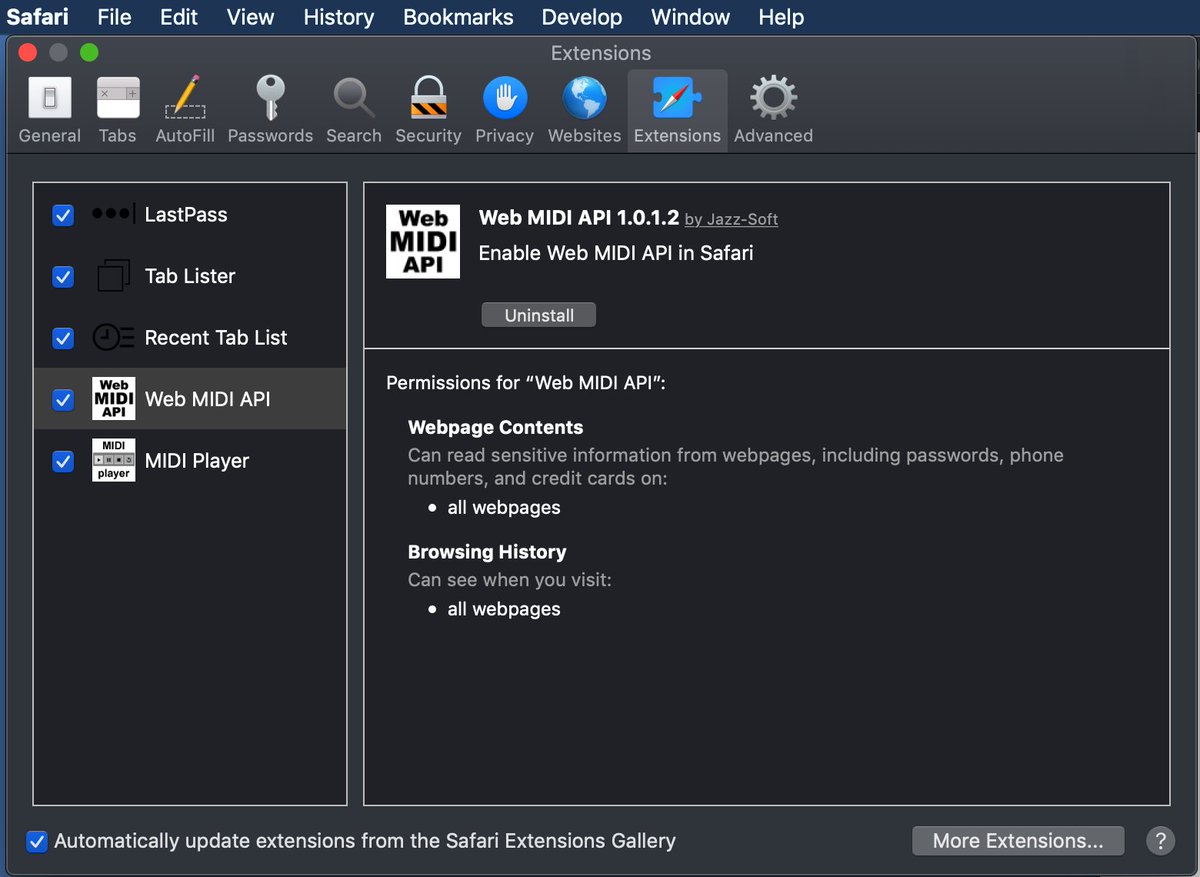 Aud_iOS's tweet image. Now we&apos;re talkin! #WebMidi #Safari