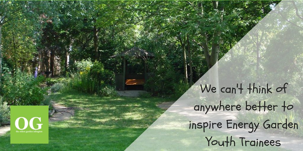 EnergyGardenLDN's tweet photo. All the feels going out to the amazing @TheOldenGarden for housing our Youth Training Programme! You guys are the best! ๐ #GrowingCommunities @IslingtonLife @islingtonfeed #ChangingStations #TransformForLondon https://t.co/saY94jz4AC