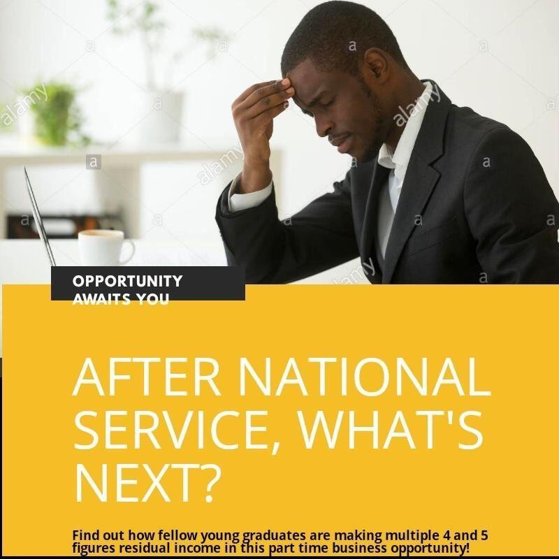 My NSS bosses and ladies ,kindly get in touch to avert graduate unemployment issues ,let’s diversify our incomes by networking.