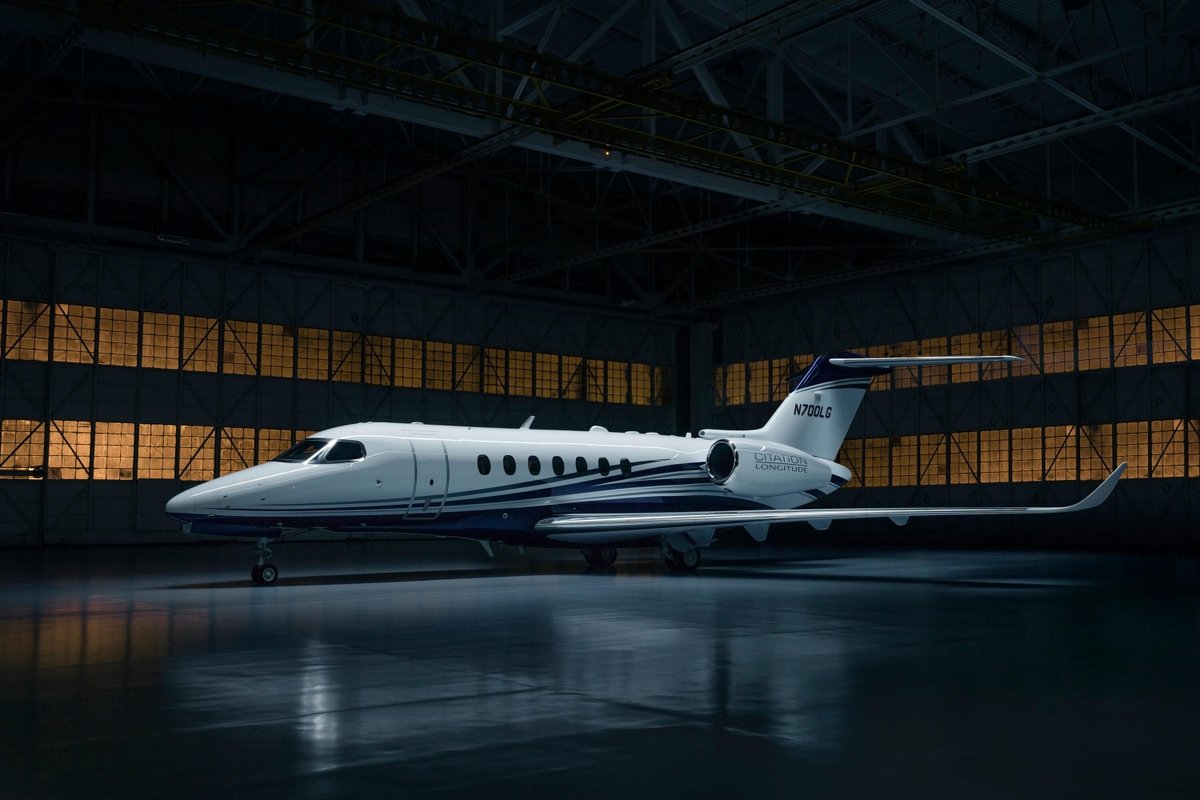 CaptainJetHQ's tweet photo. Almost there ! The new Citation Longitude will become the longest range aircraft with the largest cabin of any Cessna ever built. It will offer a great payload and a hight cruise speed with low ownership cost.
#PrivateJet #CharterJet #BookAJet #FlyPrivate https://t.co/F5vVdTOWfO