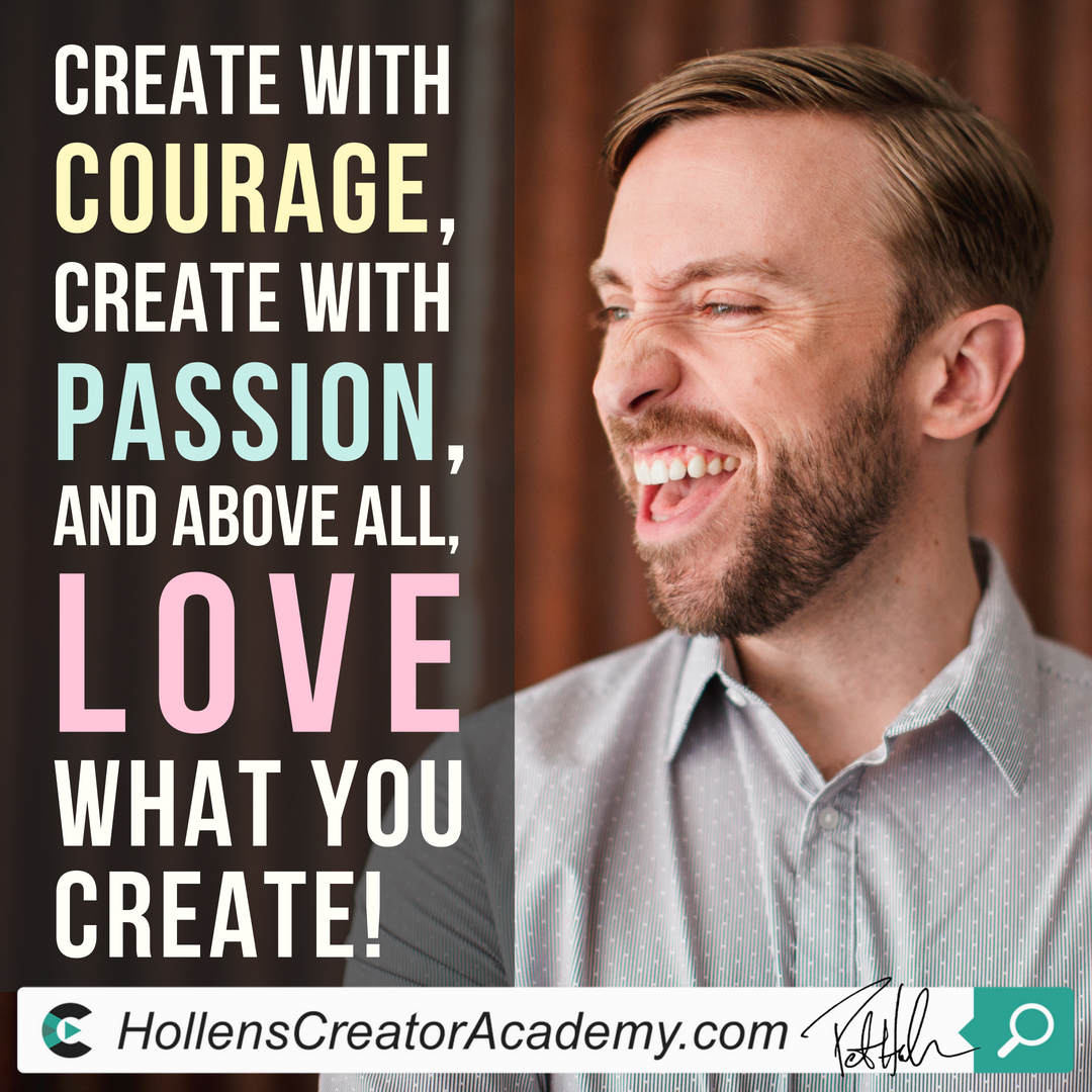 PeterHollens's tweet image. If you don&apos;t love what you&apos;re creating, why are you creating it? ❤️
Come learn: bit.ly/Create4Life