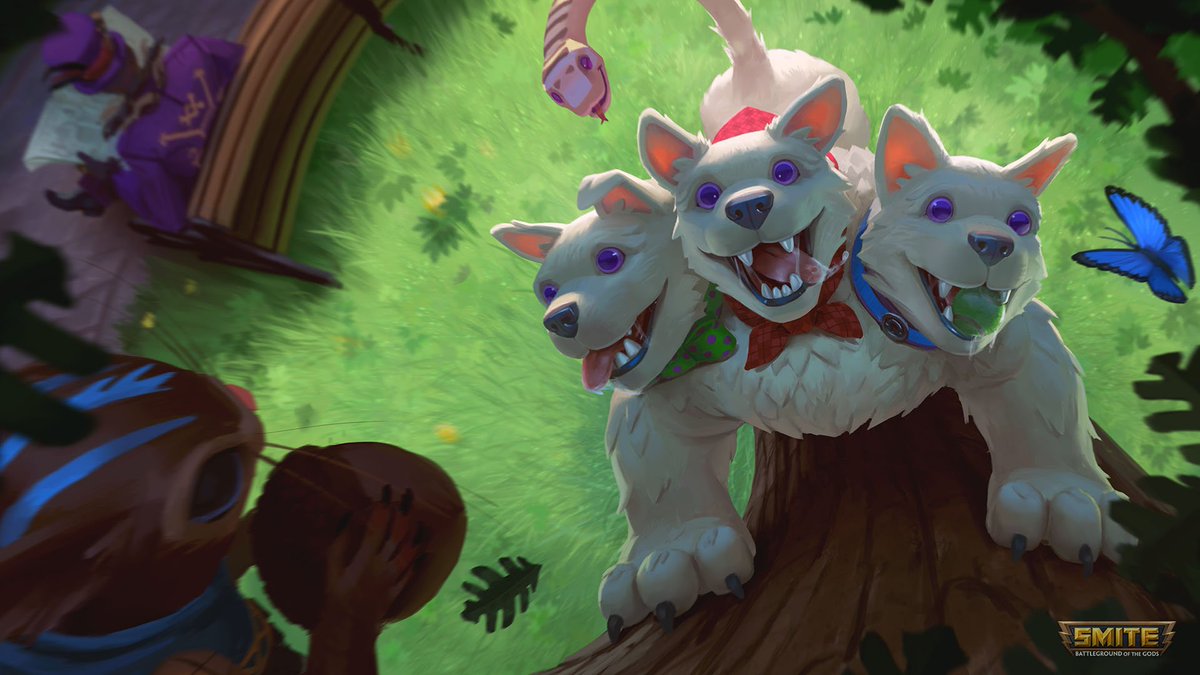 BIG GIVEAWAY:
2X Star Spangled Nike
3X Ares Primal Fire Bundle 
This bundle includes Primal Fire #Ares, the Recall Skin and a Ward skin!
1X Geek Beak Thoth
1X Pup Patrol Cerberus!
FOR ALL PLATFORMS

TO ENTER: Follow me AND retweet!

GIVEAWAY ENDS 8/12
