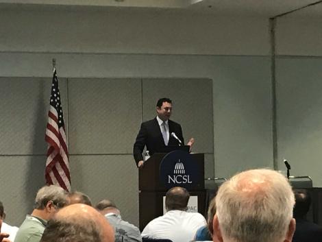 LeePerryUT's tweet image. Great Republican Legislative breakfast at #NCSLSummit with Utah’s own Jason (more: postngo.net/n/2e2ff4a )