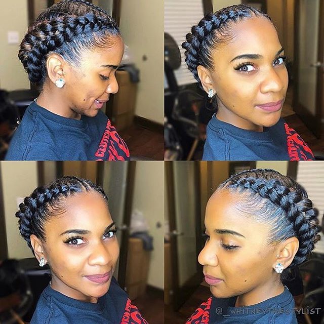 VoiceOfHair's tweet photo. Protective styling by @_whitneythestylist πππΎ #voiceofhair .
.
.
.
#braidstyles #hairjewelry #protectivestyle #blackgirls #halobraid #melaninonfleek #feedinbraids #kinkychicks #blackgirlsrock #butterfly #braidstyles #houstonhairstylist #dutchbraids β¦ https://t.co/ToOPLj0PeX https://t.co/e42ryF12vk