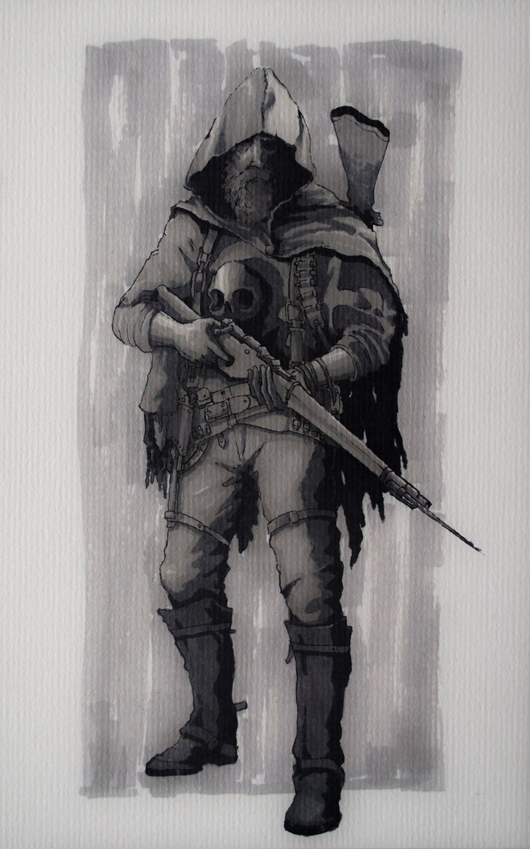 Amazing Hunter fan-art made by jesgar.r! 