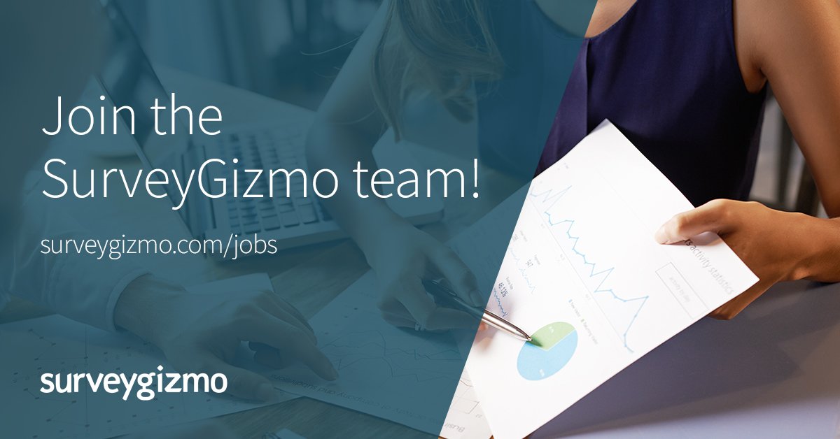 Surveygizmo Surveygizmo Twitter - are you seeking a new career opportunity in softwaredevelopment learn more about our team lead position here http bit ly 2nnnmjb jobs careers
