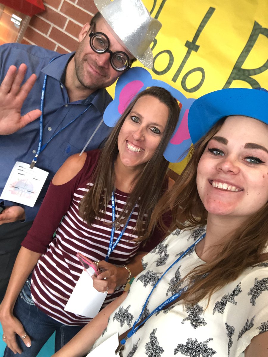 Lpolandbay's tweet image. Photo booth fun! #DISDTechnology