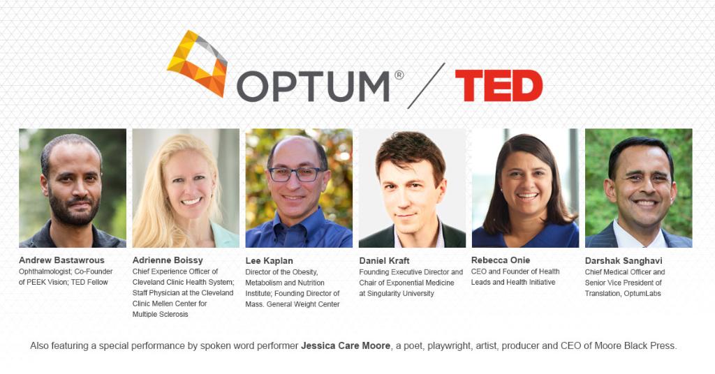 Optum's tweet photo. Good morning &amp; welcome #OptumForum2018 attendees! General session starts at 2 p.m. with our @TEDPartners Salon. Let's get ready for a great day! https://t.co/9MtS1OZXxW