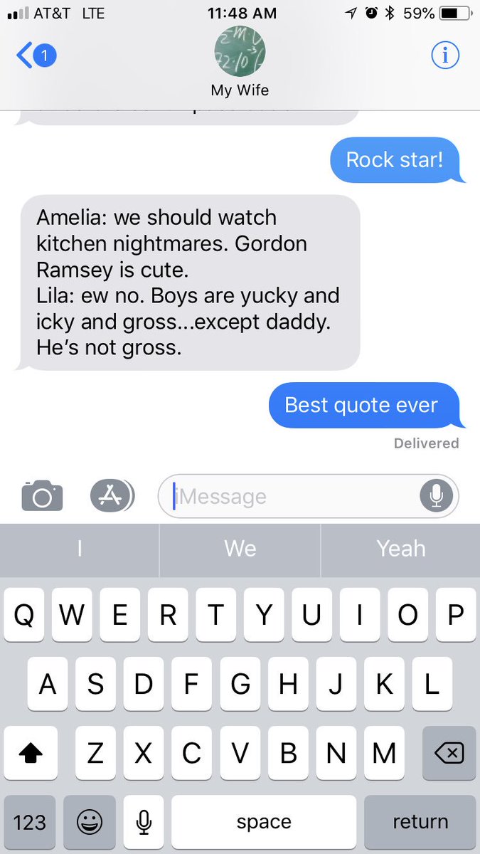 Wiltie82's tweet photo. I might need to have my daughter stop watching @GordonRamsay. Too young for that haha https://t.co/2X2kdI4yh4